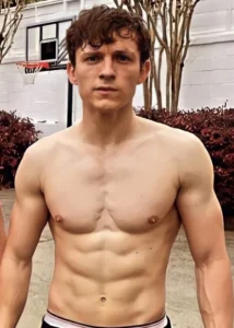 tom holland musculation