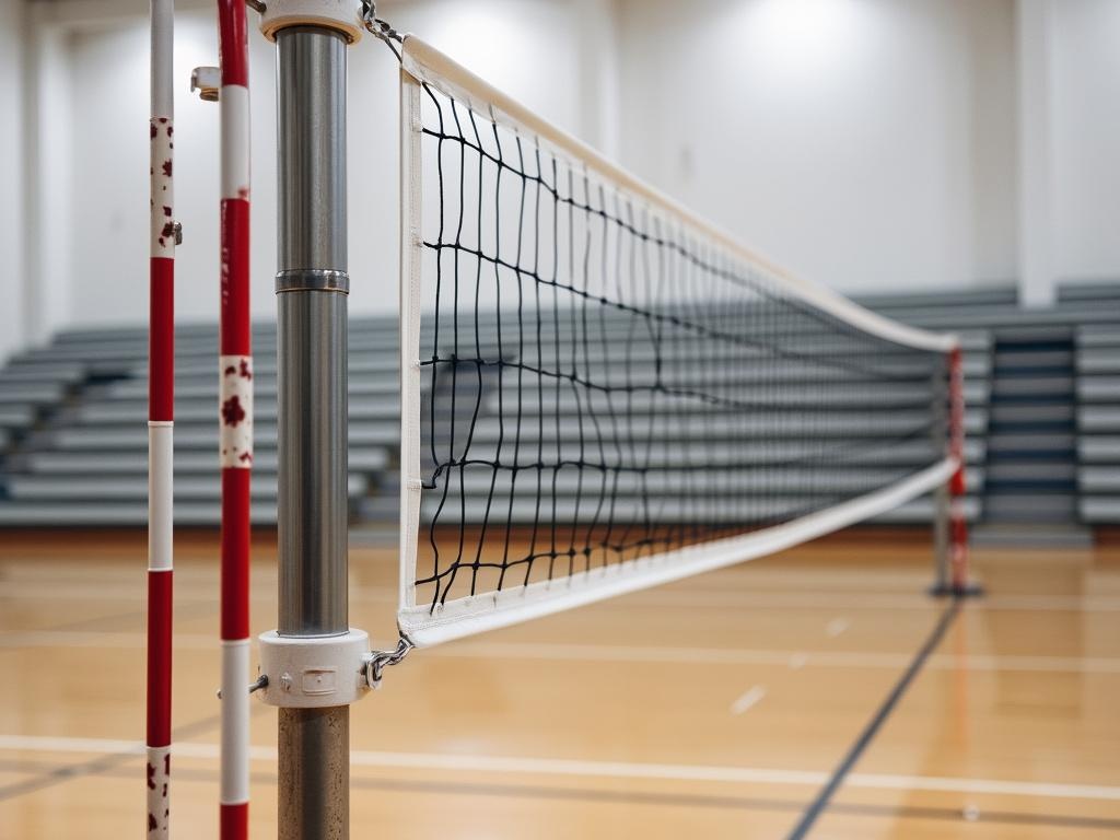 hauteur filet volley