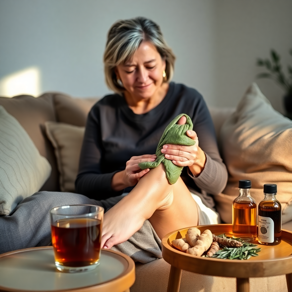 tendinite tendon d'achille remède grand-mère