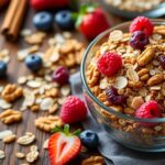 découvrez notre recette facile de granola maison healthy avec des ingrédients naturels pour un petit-déjeuner gourmand et sain.