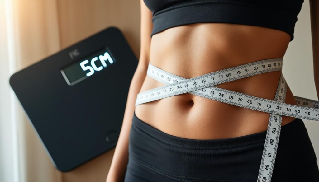 Find out what actual weight loss corresponds to a 5 cm reduction in waist circumference in kilograms, and how to effectively measure your progress.