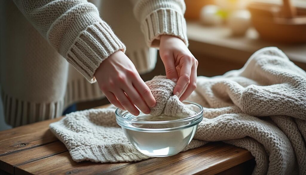 Find out how to easily recover your narrowed sweater thanks to white vinegar with our simple and effective tips to revive your clothes.