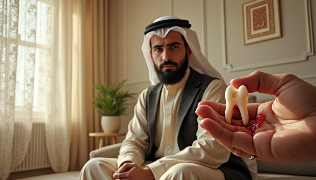 découvrez la signification de rêver de s’arracher une dent en islam, ses symboles et interprétations selon les traditions islamiques.