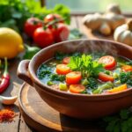 Discover our recipe for fat-burn soup to lose 7 kg in 10 days naturally thanks to healthy and effective ingredients.