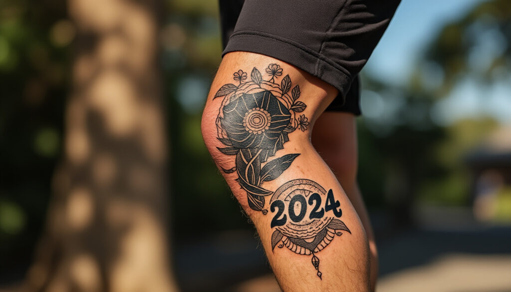 découvrez les idées tendances de tatouages pour homme au mollet en 2024, ainsi que leurs significations pour un style unique et personnalisé.
