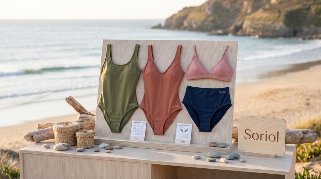 La collection de maillot de bain menstruelle Soriol